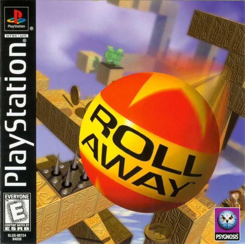 Roll Away box art for Playstation